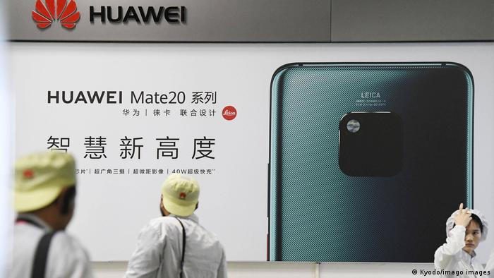 La planta Huawei de teléfonos inteligentes en Dongguan, China. (Archivo: 17.01.2019)