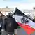 Deutschland l Protest gegen Corona-Maßnahmen Berlin, Reichsflagge