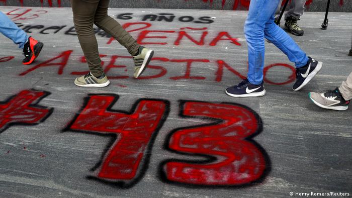 En México hubo numerosas actividades en memoria de los 43 estudiantes desaparecidos. 