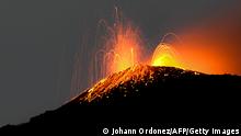Foto de volcán Pacaya en Guatemala