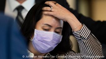 Kanada | Vancouver | Finanzvorstand von Huawei Technologies | Meng Wanzhou | Gerichtsverhandlung (Jonathan Hayward/The Canadian Press via AP/picture-alliance)