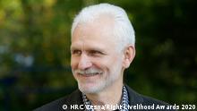 Ales Bialiatski is a human rights activist in Belarus, leading an almost 30-year campaign for democracy and freedom. In 1996, he founded the Minsk-based Human Rights Centre “Viasna” to provide support for political prisoners. It has since become the country’s leading non-governmental organisation contributing to the development of the civil society in Belarus through documenting human rights abuses and monitoring elections. 