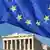 EU-Flagge über der Akropolis (Foto: AP)