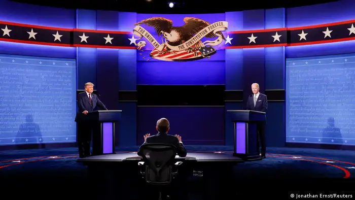 USA Präsidentschaftswahlen TV Debatte Trump Biden