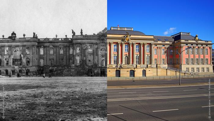 Бароковият градски замък в Потсдам е бил резиденция на известни благородници. По време на Втората световна война изгаря при въздушна атака на съюзниците. Във времената на ГДР е взривен, а останките му са отстранени. Днешната великолепна сграда е възстановена почти изцяло в съответствие с историческите планове и снимки.