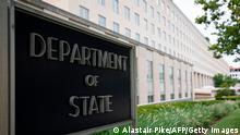 The US Department of State building is seen in Washington, DC, on July 22, 2019. (Photo by Alastair Pike / AFP) (Photo credit should read ALASTAIR PIKE/AFP via Getty Images)