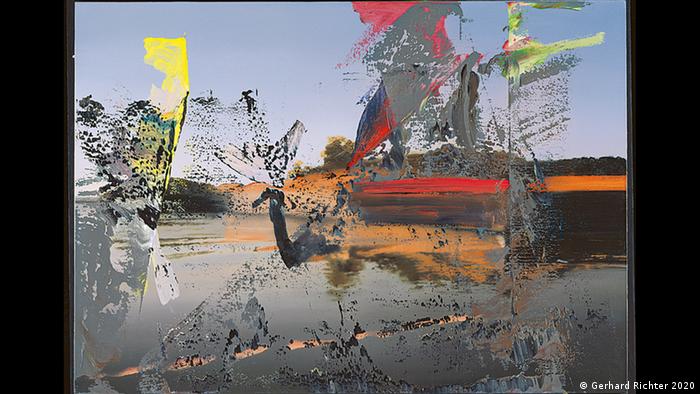 Gerhard Richter: Paisaje (1986, óleo sobre lienzo, 86 x 121 cm).