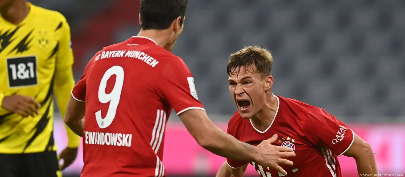 Joshua Kimmich changes from 32 to 6