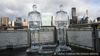 United States Greenpeace protest in New York