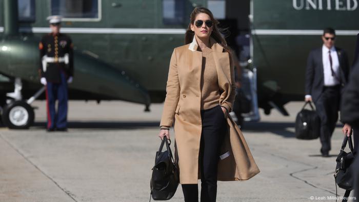 Hope Hicks Beraterin von US-Präsident Trump (Leah Millis/Reuters)