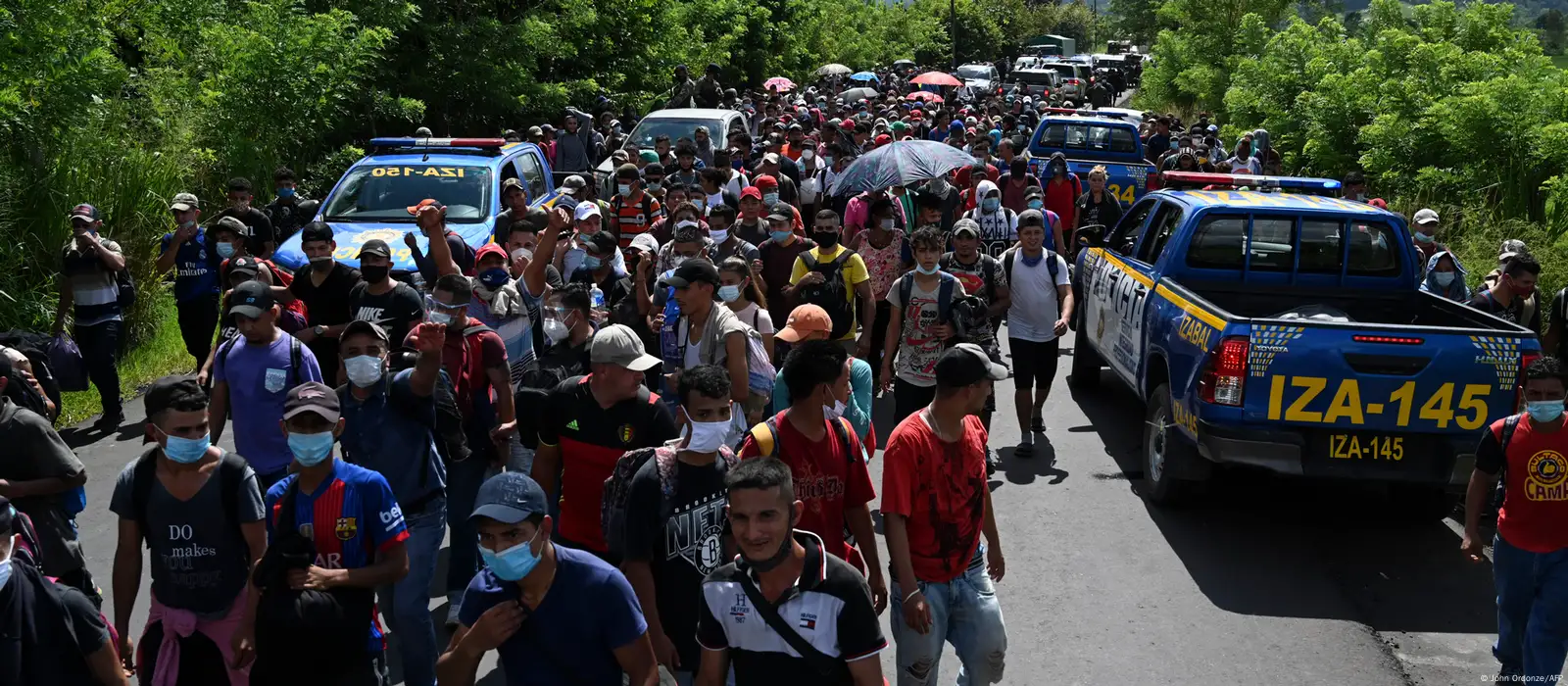 Caravana de migrantes a pesar del coronavirus DW 06 10 2020