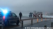 02.10.2020, Frankreich, Nizza: ©PHOTOPQR/NICE MATIN/Eric Ottino ; Nice ; 02/10/2020 ; La tempête Alex à Nice -
2020/10/02. Alex storm in Nice, south of France. Foto: Eric Ottino/MAXPPP/dpa |