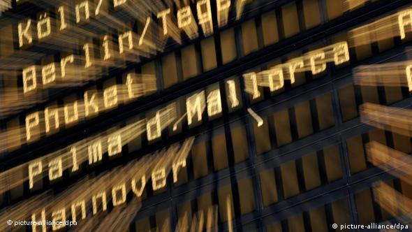 Πίνακας αεροπορικών πτήσεων