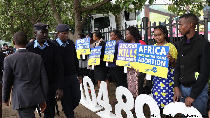 Protivnici abortusa u Najrobiju