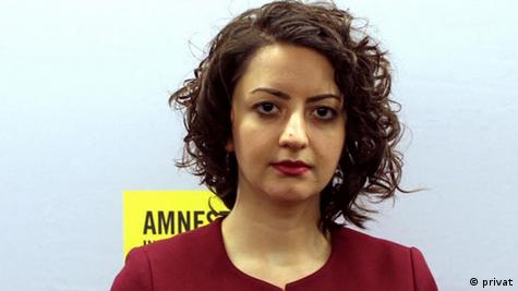 رها بحرینی، پژوهشگر عفو بینالملل در امور ایران رها بحرینی، پژوهشگر عفو بینالملل در امور ایران