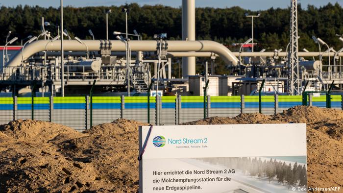 Nord Stream 2 facilities Lubmin, Germany