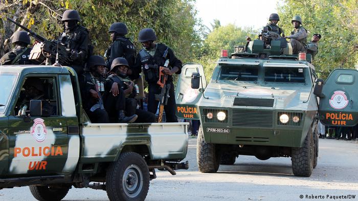 Mosambik I Schnellinterventionseinheit UIR der mosambikanischen Polizei