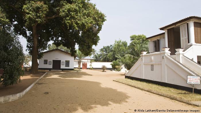 The grounds of the Ouidah Museum of History in Benin