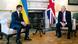 Президент Украины Владимир Зеленский и премьер Великобритании Борис Джонсон в Лондоне Президент Украины Владимир Зеленский и премьер Великобритании Борис Джонсон в Лондоне