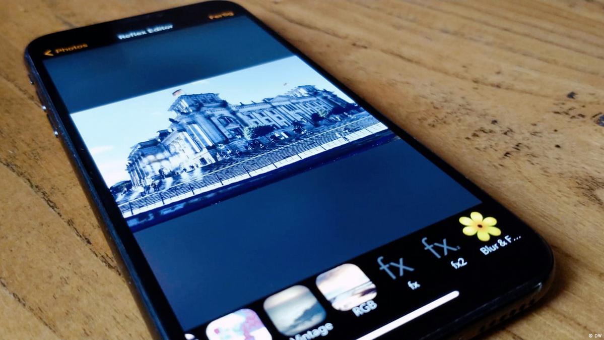 Testing photo editing apps "DSLR Camra for iOS" DW 10/09/2020