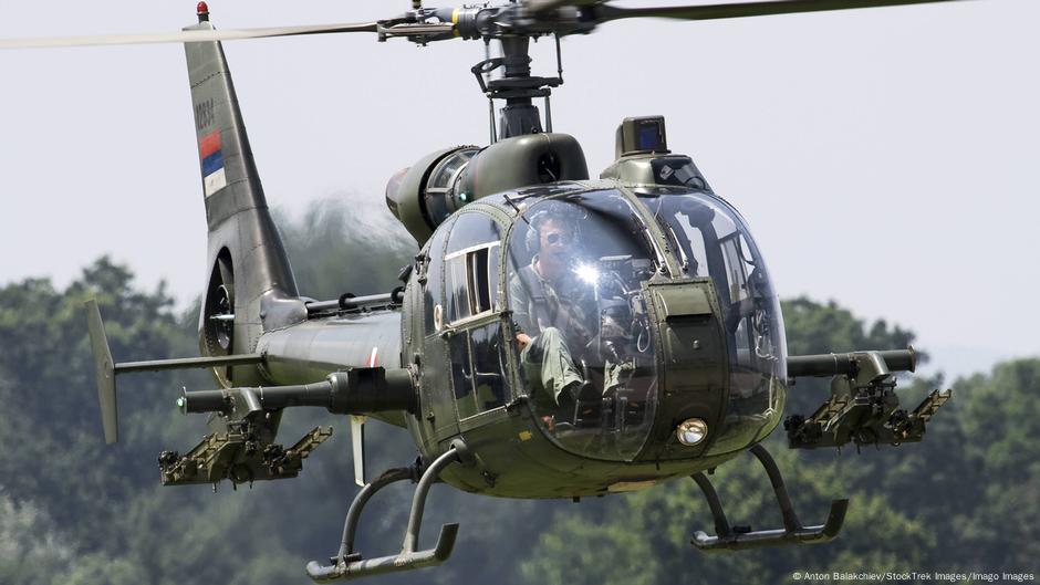 Srpski helikopter Soko SA-342L GAMA