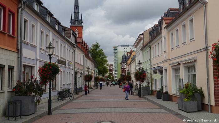 Schwedt to niewielkie miasteczko tuż przy granicy z Polską