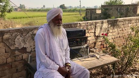 Indian farmers in protest