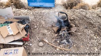 Σκηνές καθημερινότητας στον νέο καταυλισμό