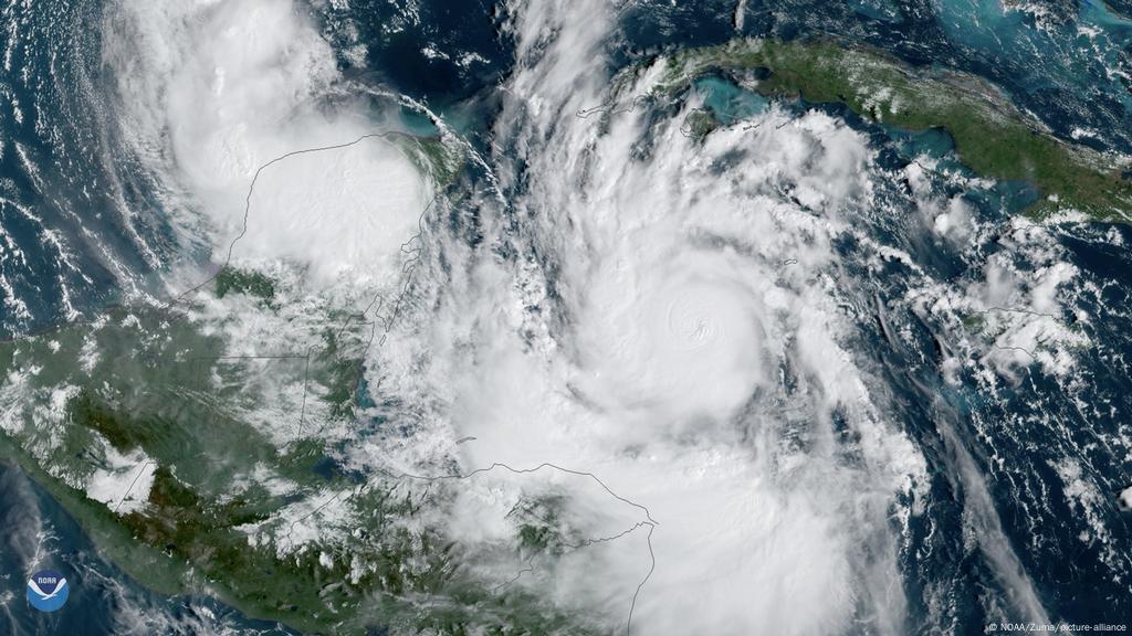 Hurrikan Delta Prallt Auf Land In Louisiana Aktuell Amerika Dw 10 10 2020