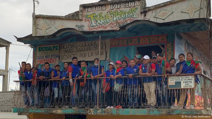 Kolumbien Indigene Garde von Cauca (Front Line Defenders)