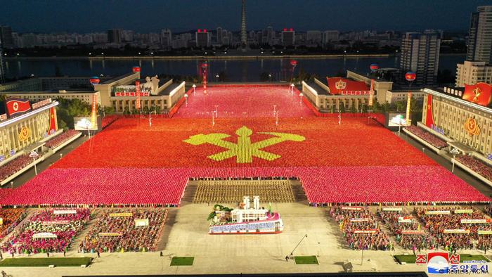 Nordkorea | Feierlichkeiten 75 Jahre Arbeiterpartei WPK