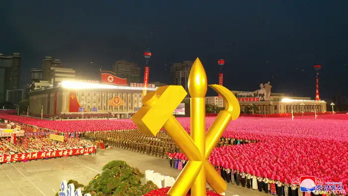Nordkorea | Feierlichkeiten 75 Jahre Arbeiterpartei WPK