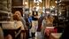 A waiter wears a mask at a Paris bistro A waiter wears a mask at a Paris bistro