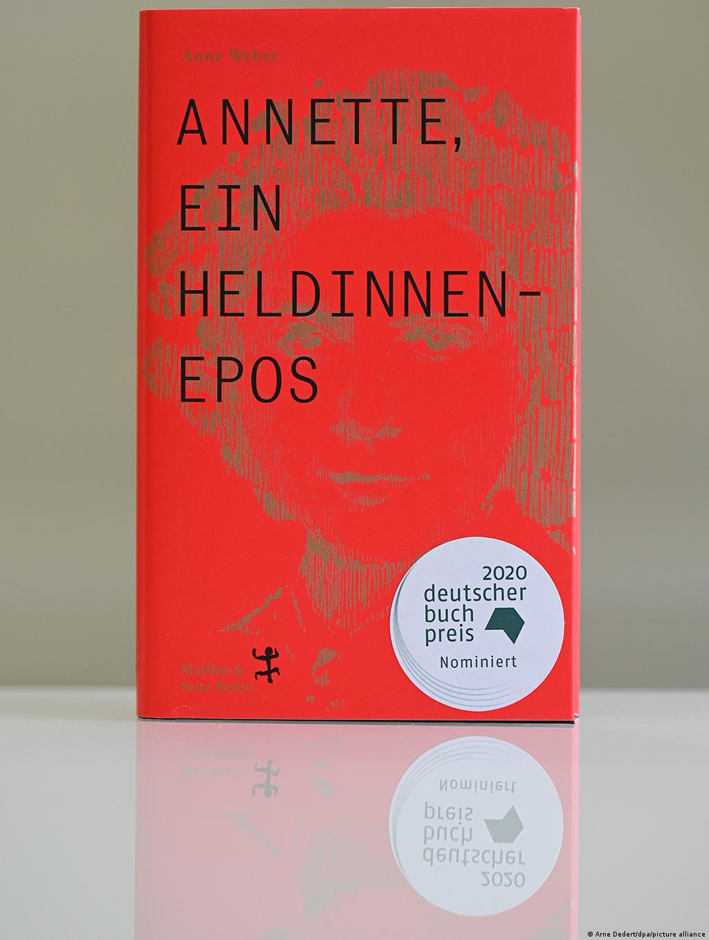 Cover des Buches Annette, ein Heldinnenepos von Anne Weber.