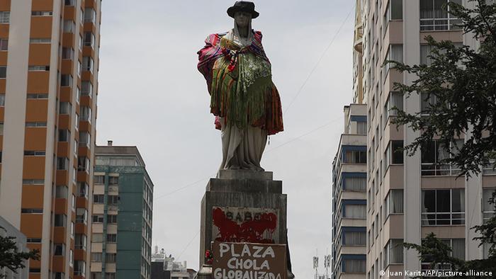 12 De Octubre Sudamerica Protesta Con Marchas Multicolores Las Noticias Y Analisis Mas Importantes En America Latina Dw 13 10 2020
