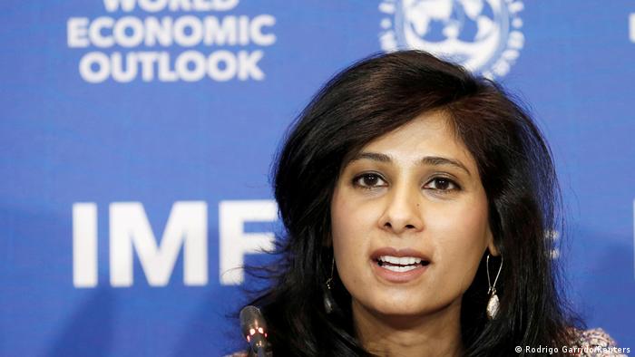 IMF chief economist Gita Gopinath