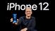 تيم كوك، الرئيس التنفيذي لشركة آبل يقدم الجيل الجديد من الهاتف الذكي آيفون 12. تيم كوك، الرئيس التنفيذي لشركة آبل يقدم الجيل الجديد من الهاتف الذكي آيفون 12.