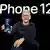 تيم كوك، الرئيس التنفيذي لشركة آبل يقدم الجيل الجديد من الهاتف الذكي آيفون 12.