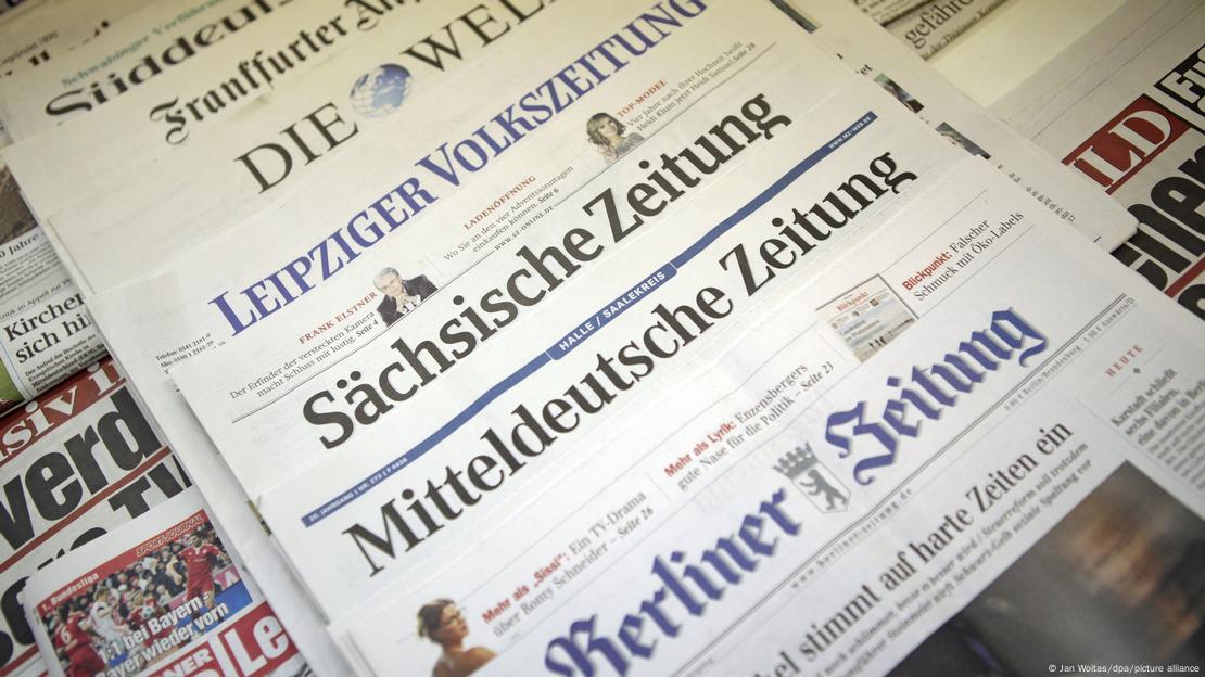 Almanya'da yayımlanan bazı gazeteler
