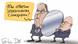 Карикатура Сергея Елкина: Лавров и Кириенко держат зеркало, а Лавров говорит: "Мы ответим зеркальными санкциями". Карикатура Сергея Елкина: Лавров и Кириенко держат зеркало, а Лавров говорит: "Мы ответим зеркальными санкциями".