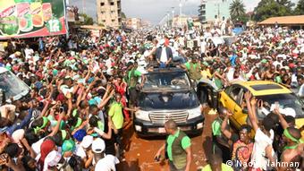 L’opposant Cellou Dalein fait son grand retour à Conakry le jeudi 15 octobre dernier après des jours de campagne dans l’arrière-pays