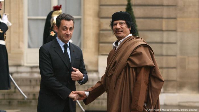 Frankreich Libyen Sarkozy Gaddafi