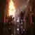 Santiago de Chile | Antiregierungsproteste Kirche in Flammen
