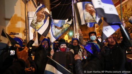Bolivien Wahlen Protest (Juan Karita/AP Photo/picture alliance)