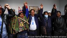 Bolivien Wahlen Präsidentschaftskandidat Luis Arce
