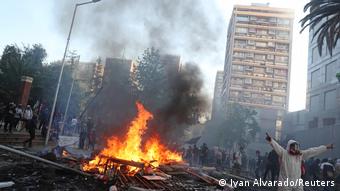 Chile Santiago | Anti-Regierungsprotest (Ivan Alvarado/Reuters)