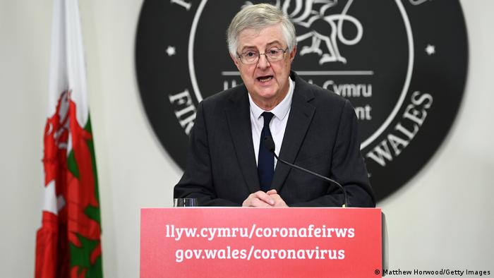 Harter Corona Lockdown In Wales Aktuell Europa Dw 19 10 2020