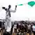 Nigeria Ikeja | End Sars Proteste | Demonstranten