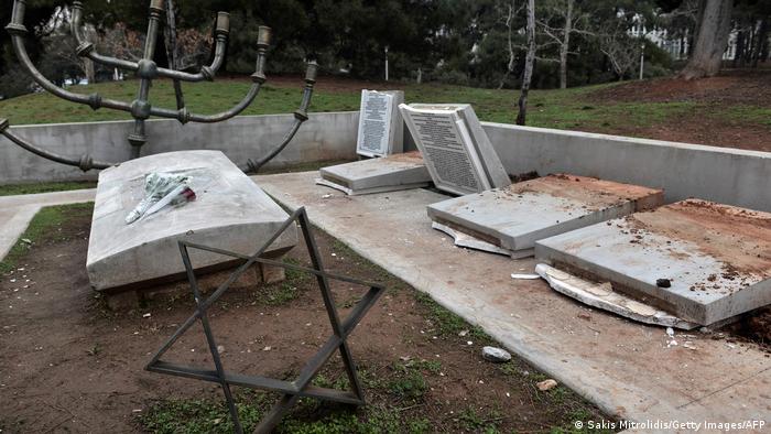 Griechenland Thessaloniki | Schändung des jüdischen Friedhofs