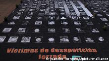 August 31, 2019***
BOGOTA, COLOMBIA - AUGUST 31: Relatives from the Victims of Enforced Disappearance take part of different events to held on the scourge of disappearance in Bogota, Colombia on August 31, 2019. More than 150,000 people were disappeared during ColombiaÄôs half-a-century armed conflict, according to the National Victims Registry. More than half of them are still missing. Juancho Torres / Anadolu Agency | Keine Weitergabe an Wiederverkäufer.
